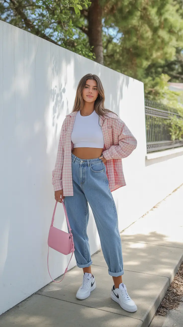 spring jeans outfit 2026 Playful Pastels and Weekend Denim Energy