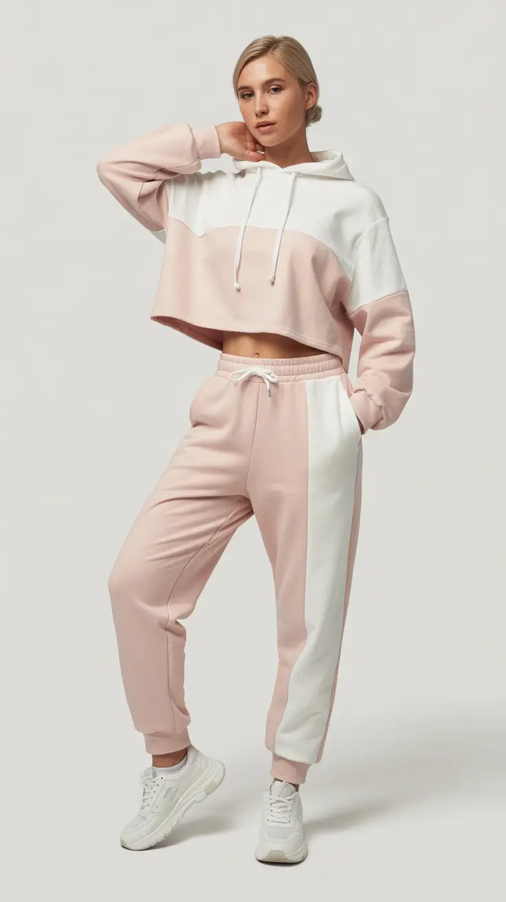 sport outfits women spring Pastel Street-Sport Blend