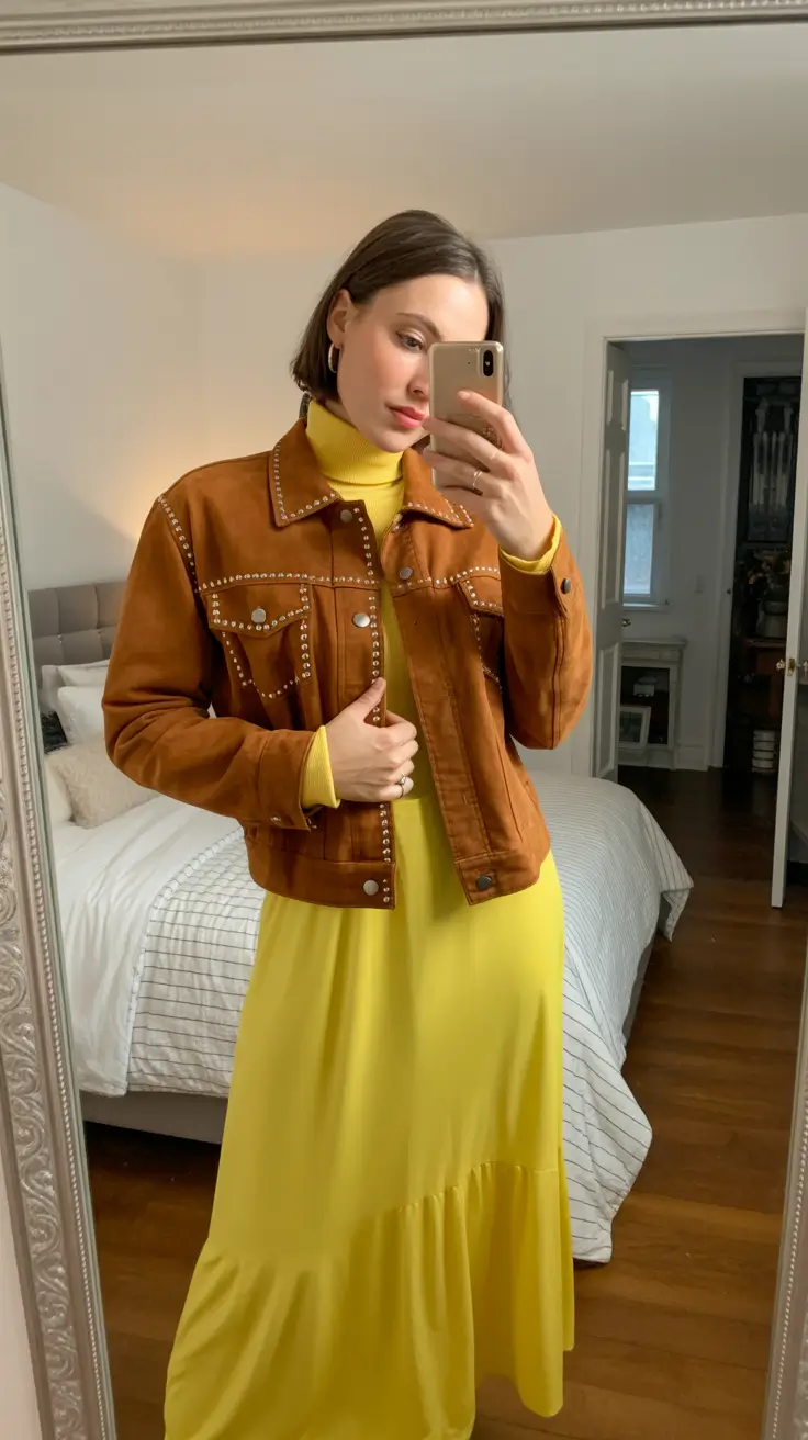 best early spring outfits 2026 Warm Western Accents with Bright Spring Energy