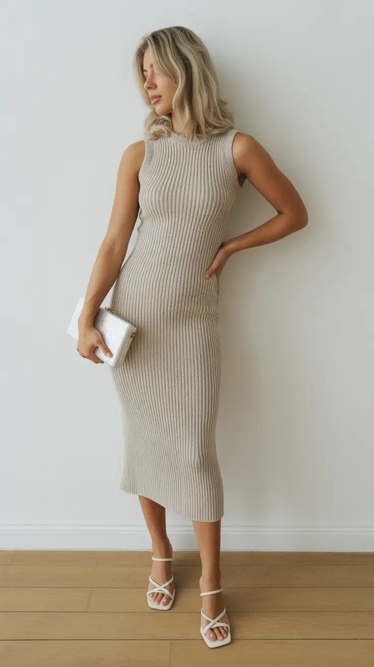 comfy spring outfits for 2026 Textured Neutrals for Elegant Spring Simplicity