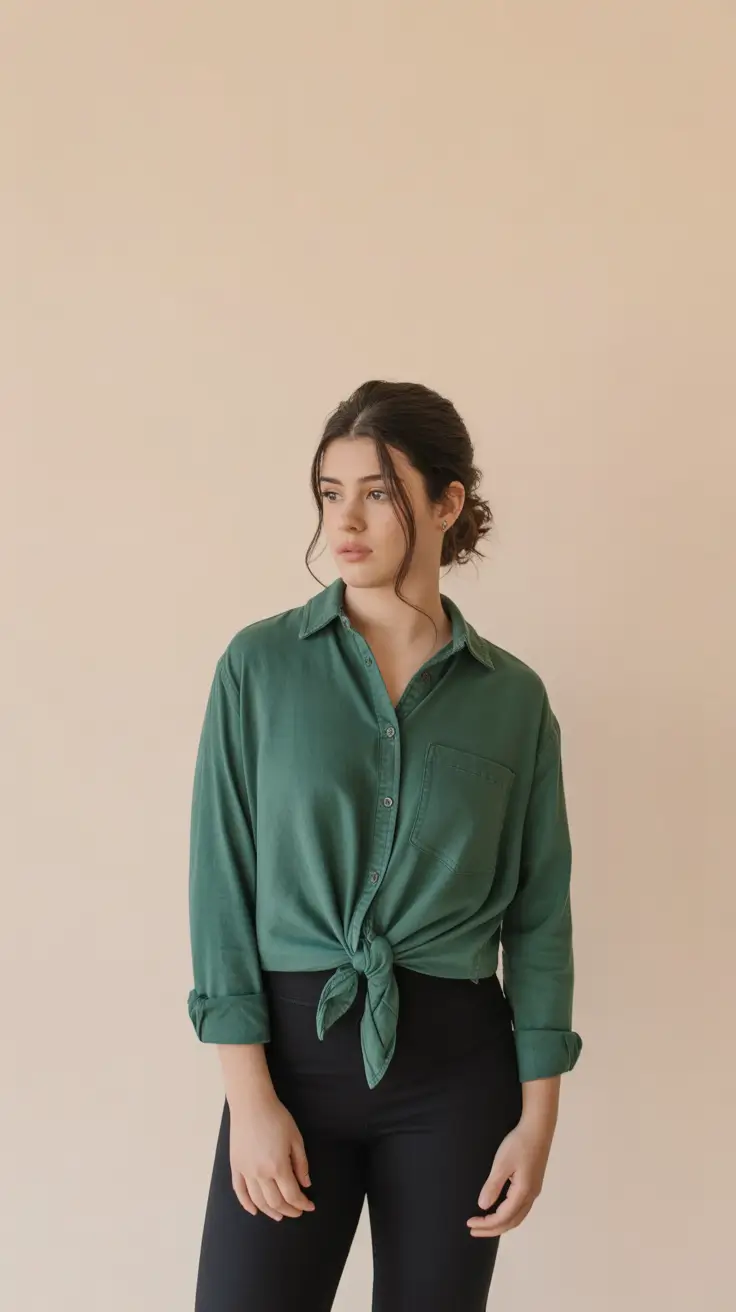 comfy spring outfits for 2026 Relaxed Greens for Everyday Comfort
