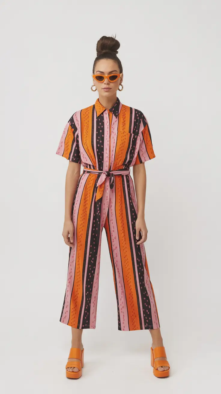 comfy spring outfits for 2026 Bold Stripes for Confident Spring Expression