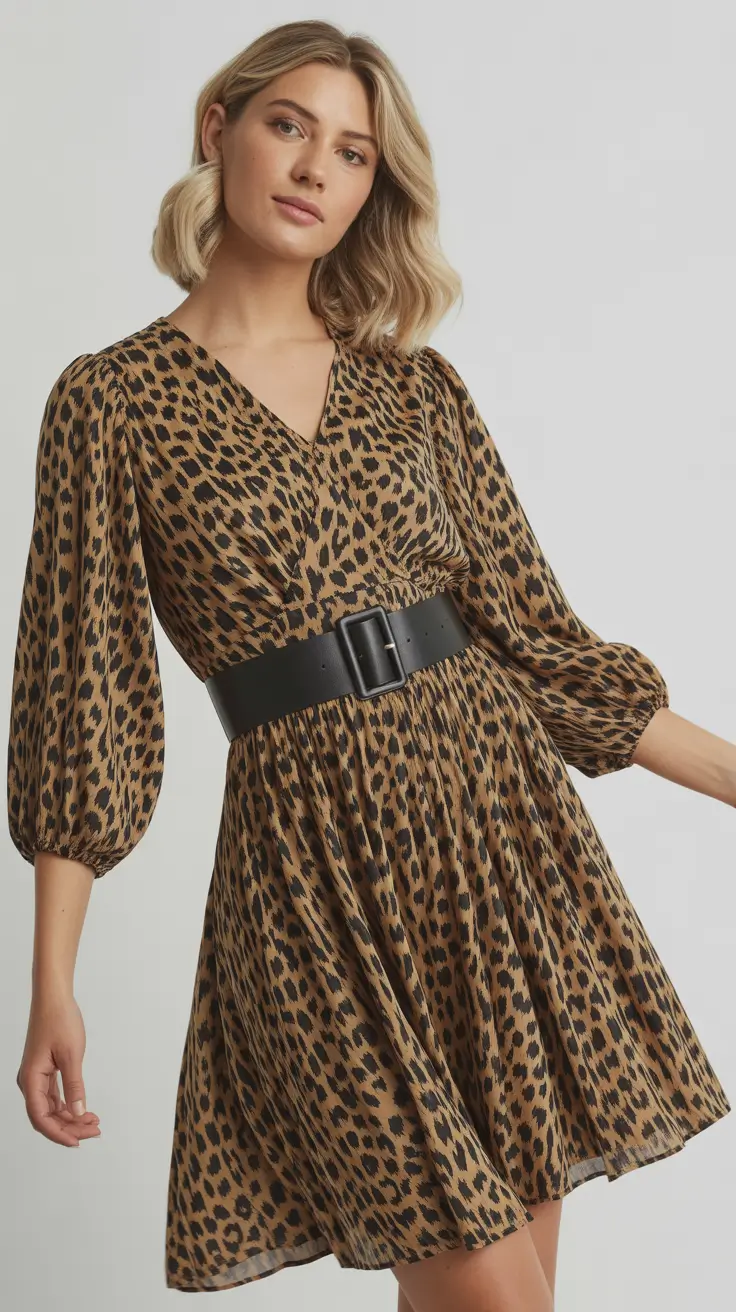 spring date night outfit 2026 Animal Print Energy With Controlled Drama