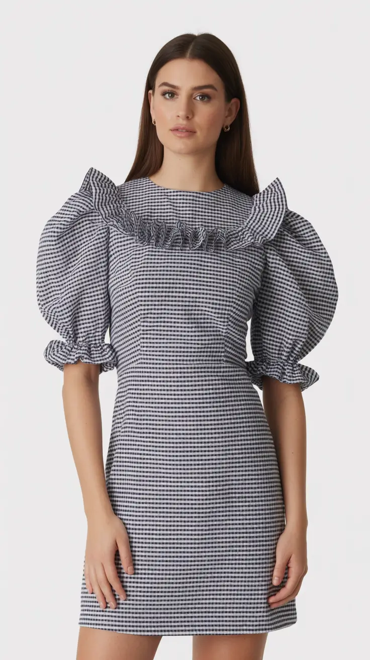 March Outfits Spring Ideas 2026 - Classic Gingham with a Fresh Spring Attitude