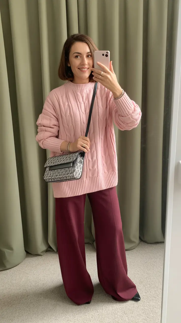 March Outfits Spring Ideas 2026 - Soft Pink Tones for Elegant Everyday Warmth