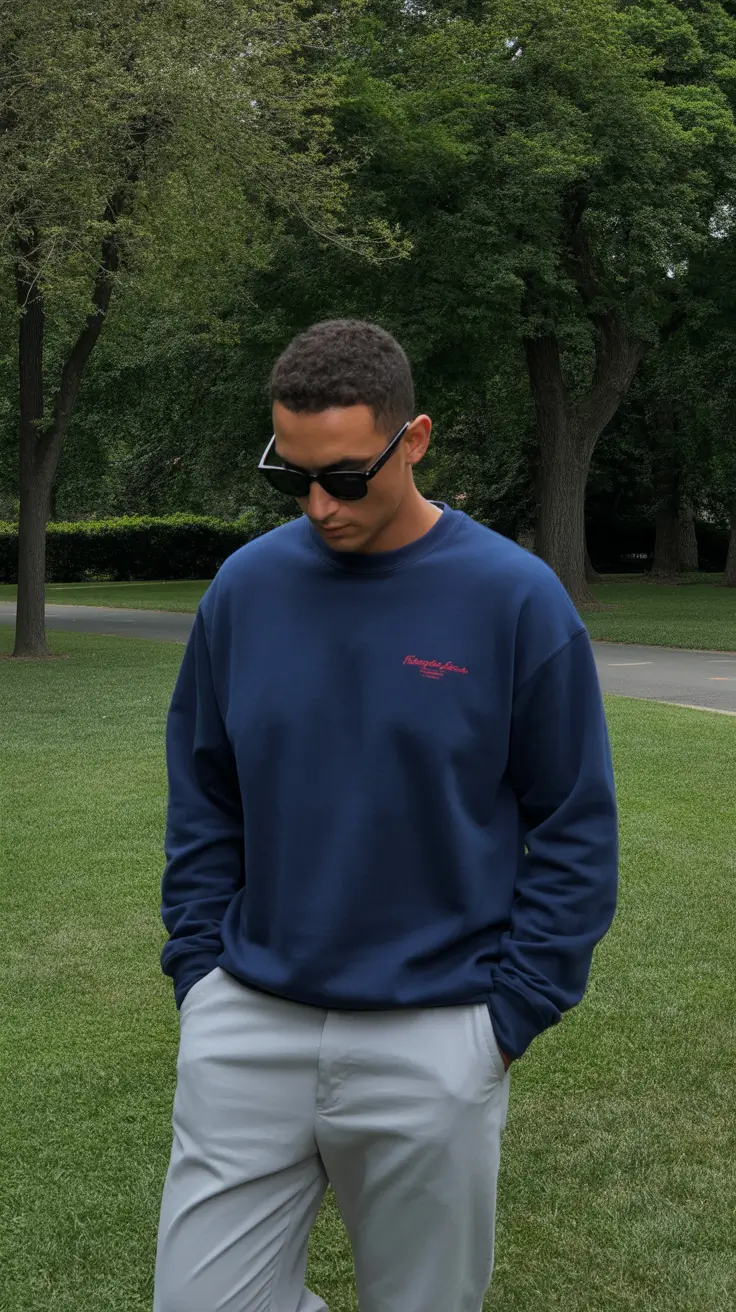 spring outfits mens Minimal Athletic Ease for Quiet Spring Moments