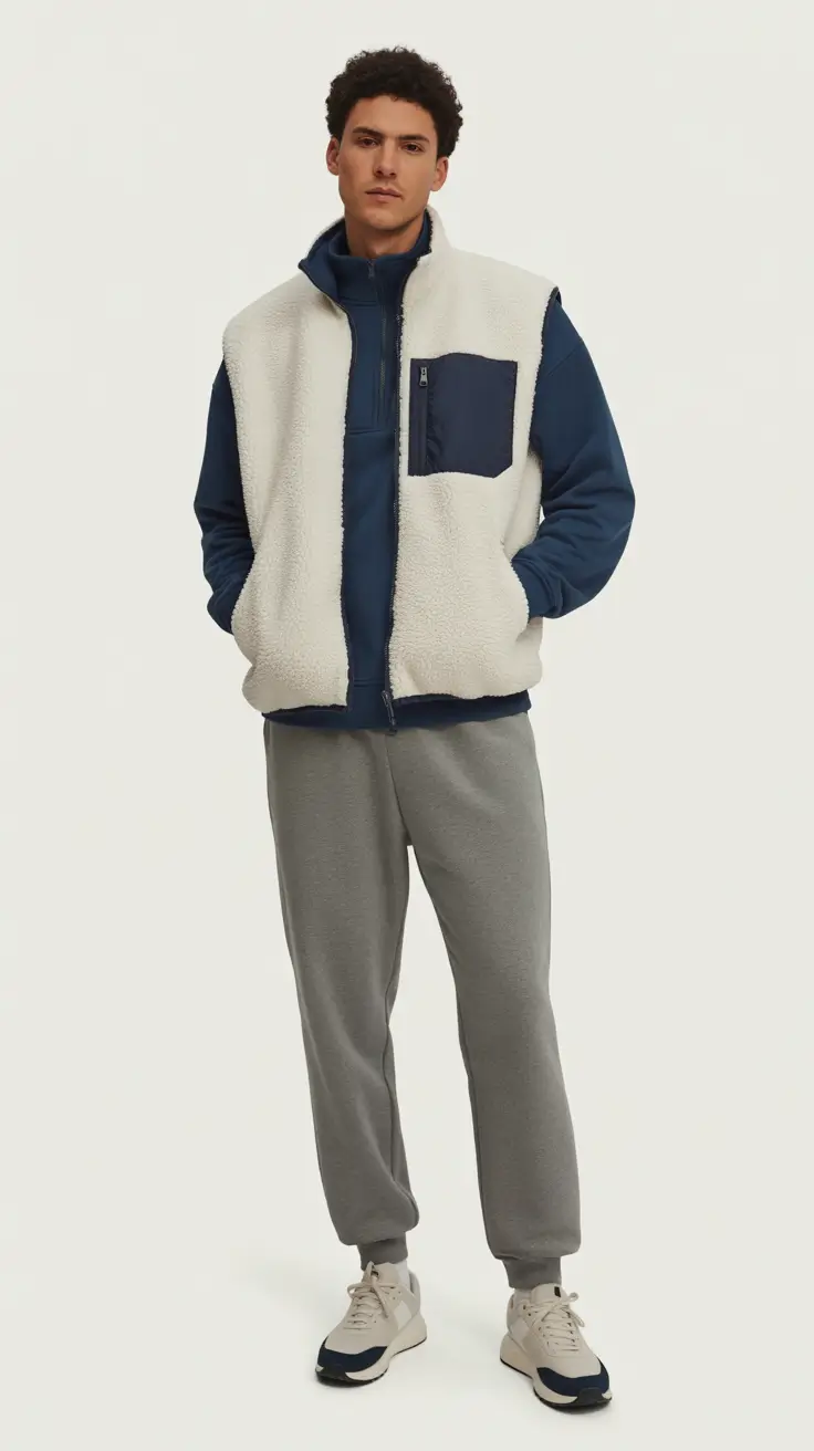 spring outfits mens Sporty Layers for Active Spring Afternoons