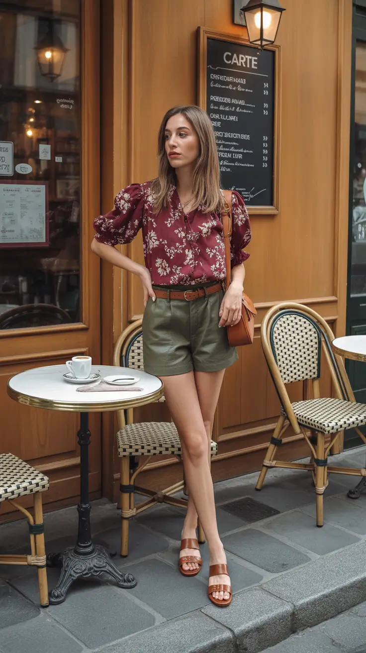 summer capsule wardrobe for women 2026 Effortless Bistro Style with a Tailored Twist