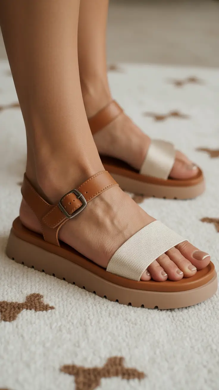 summer outfits with sandals for women 2026 Relaxed Earth Tones for Everyday Ease