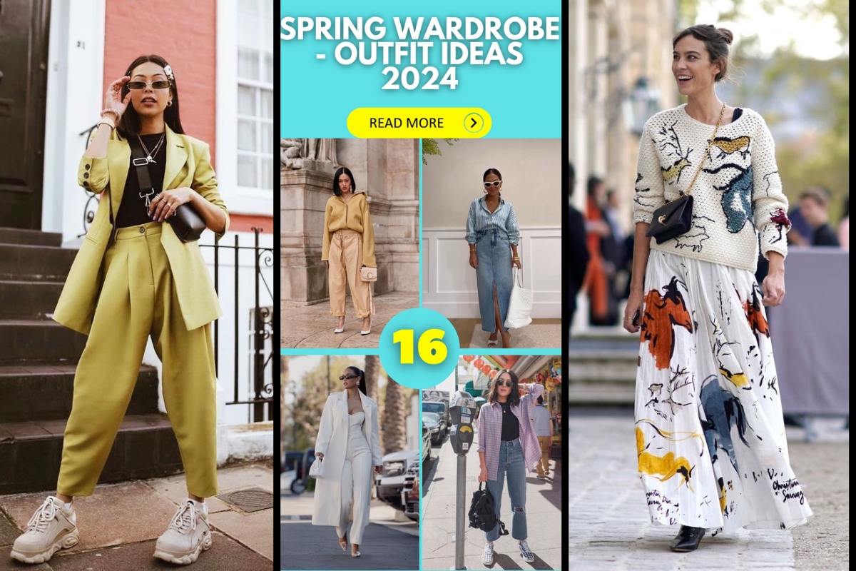 Top Women's Spring 2024 Outfit Ideas - Bright & Chic Wardrobe