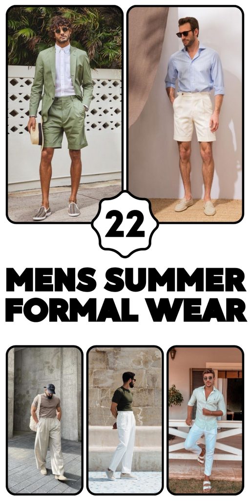 22 Ideas for Men's Summer Formal Wear: Wedding Attire, Semi-Formal, and ...