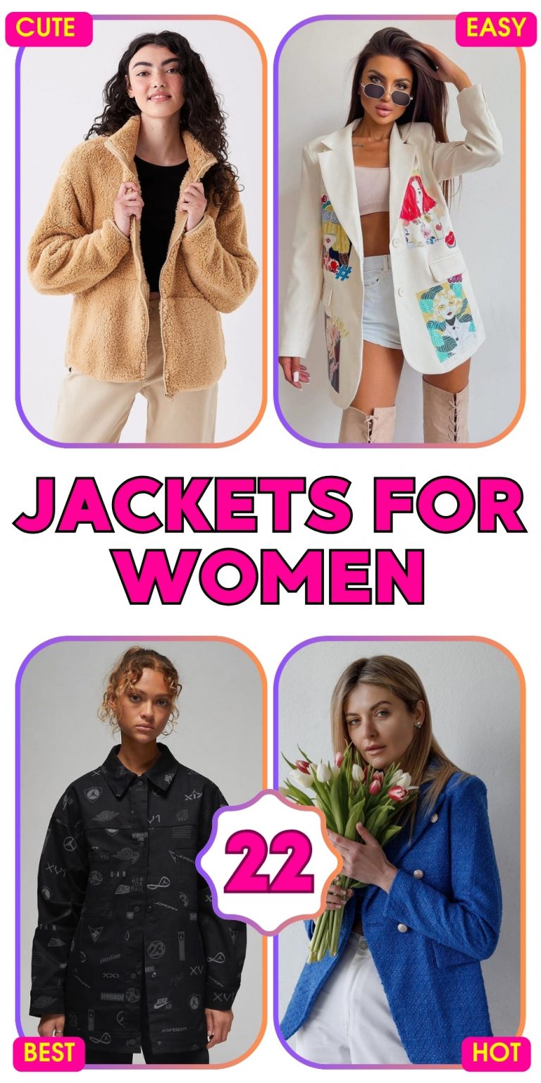 Discover the Best Jackets for Women: 22 Trendy Ideas Including Blazers ...