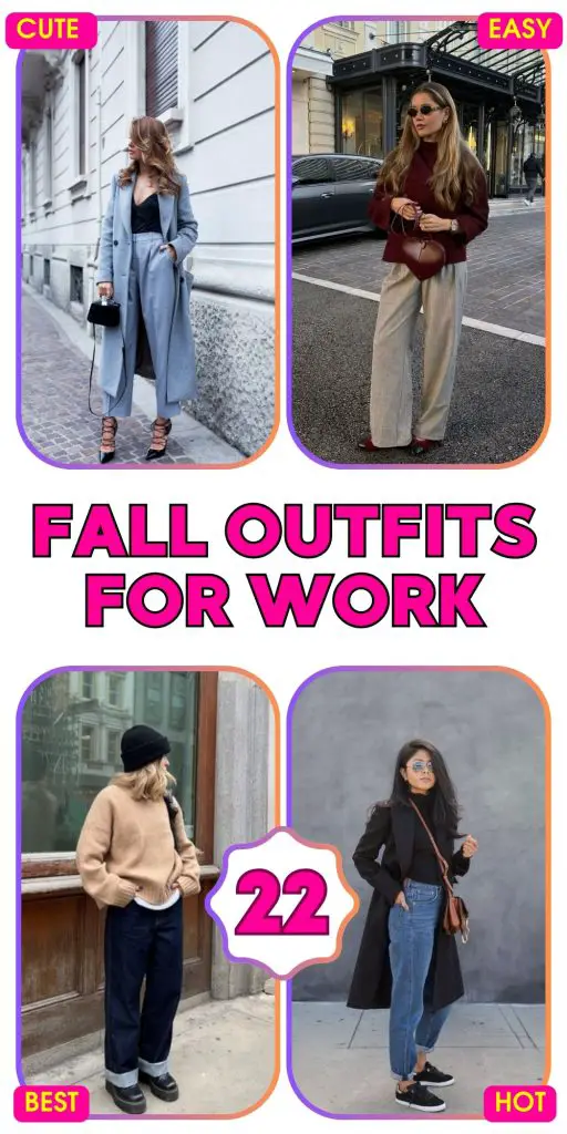 Fall Outfits for Work: 22 Cozy and Professional Ideas for Women ...