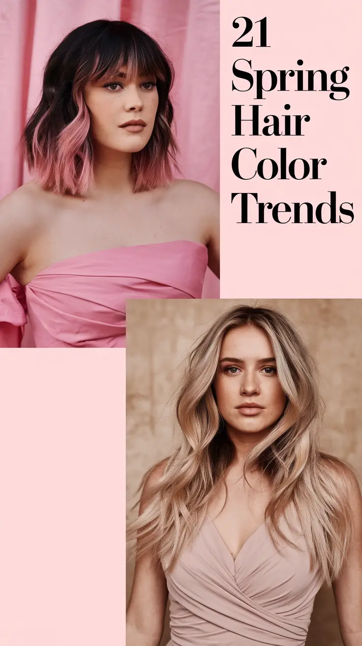 Spring Hair Color Trends 2025: 21 Ideas for Blonde, Red, Brunette, and ...