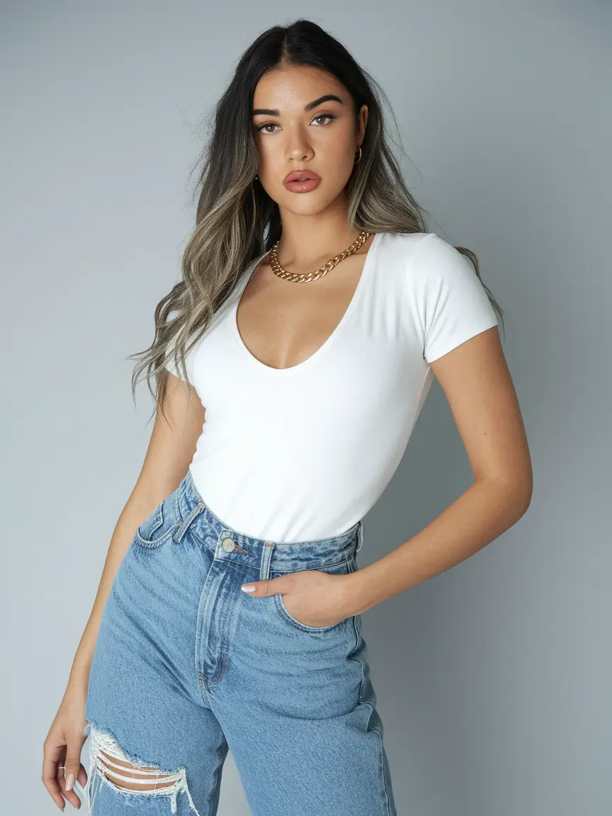 summer outfits white shirt women Minimalist Chic, Always on Point