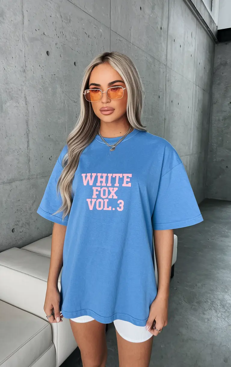summer t shirt outfits women Cool Blues & Confident Layers