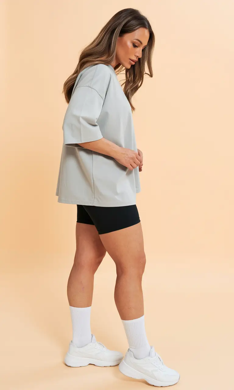 women summer shirt outfits Effortless Gym-Core in Soft Hues