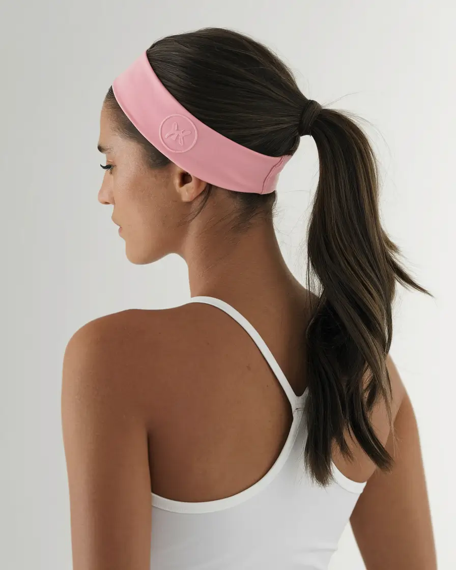 volleyball hairstyles ponytail Ponytail with a Sporty Headband