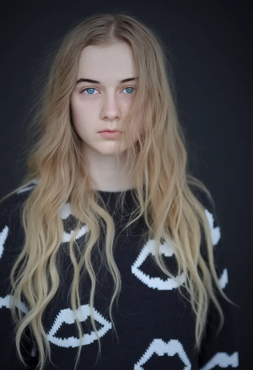 teen hairstyles girls easy straight+Careless Waves with Center Part