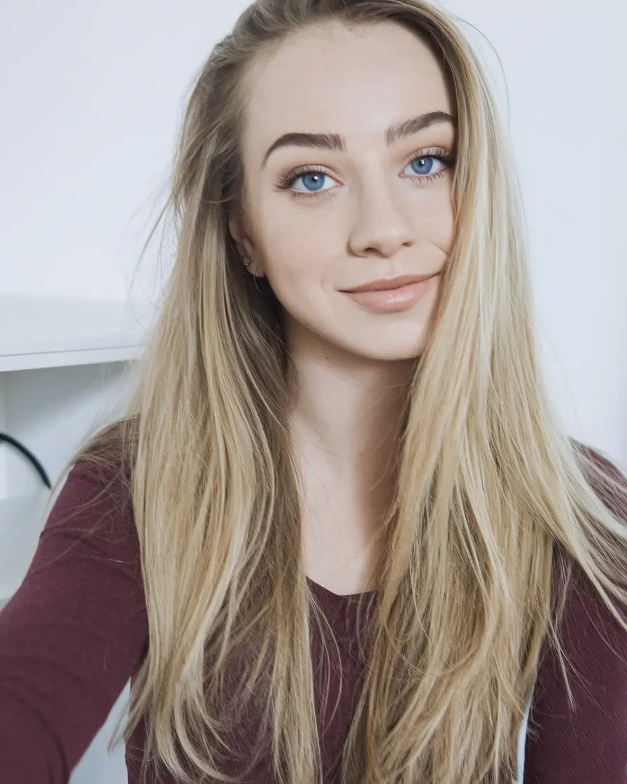 hairstyles for teen girls easy+Low-Lift Long Layers with Brushed Volume