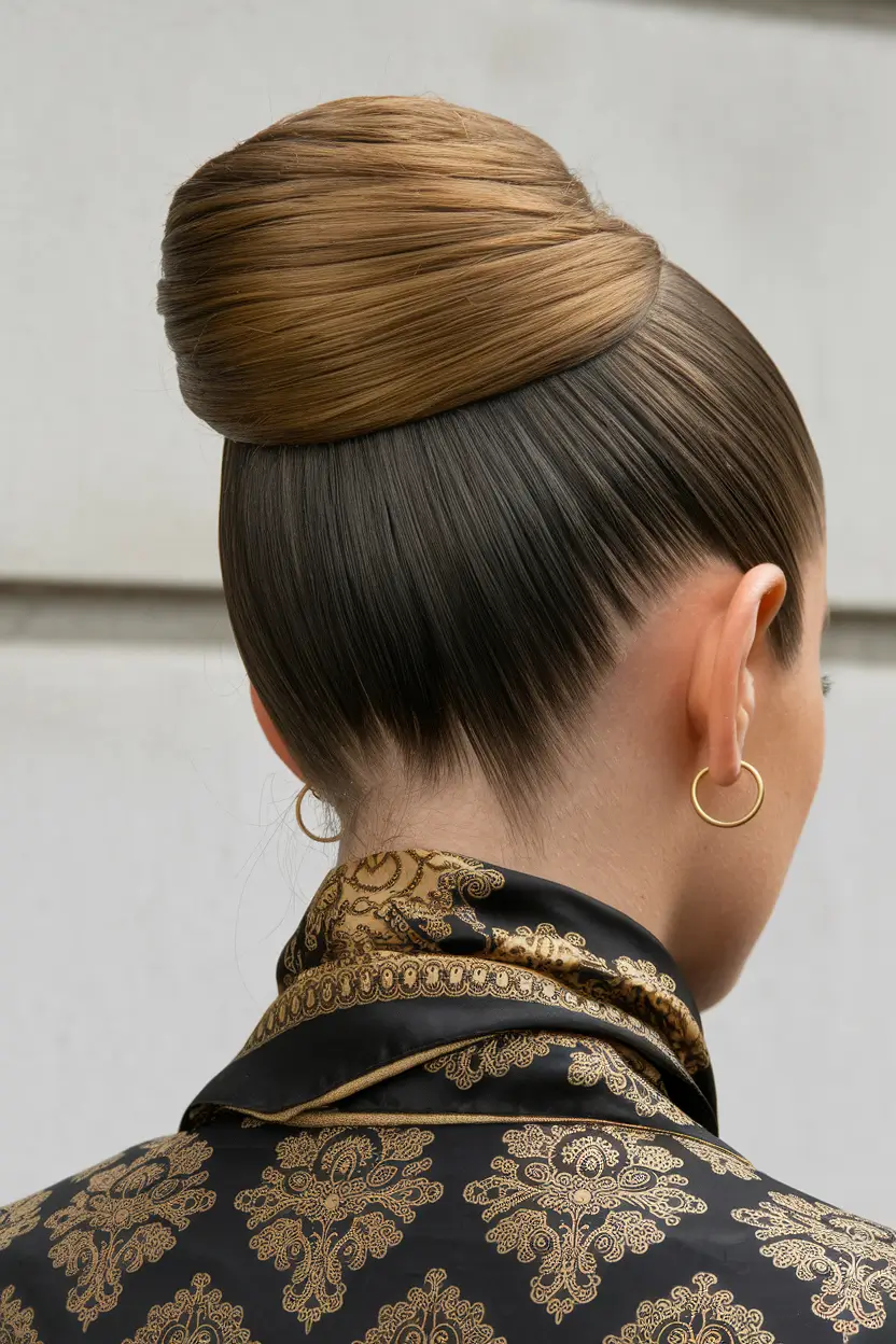 Easy Chic Summer Updo Sleek French Twist