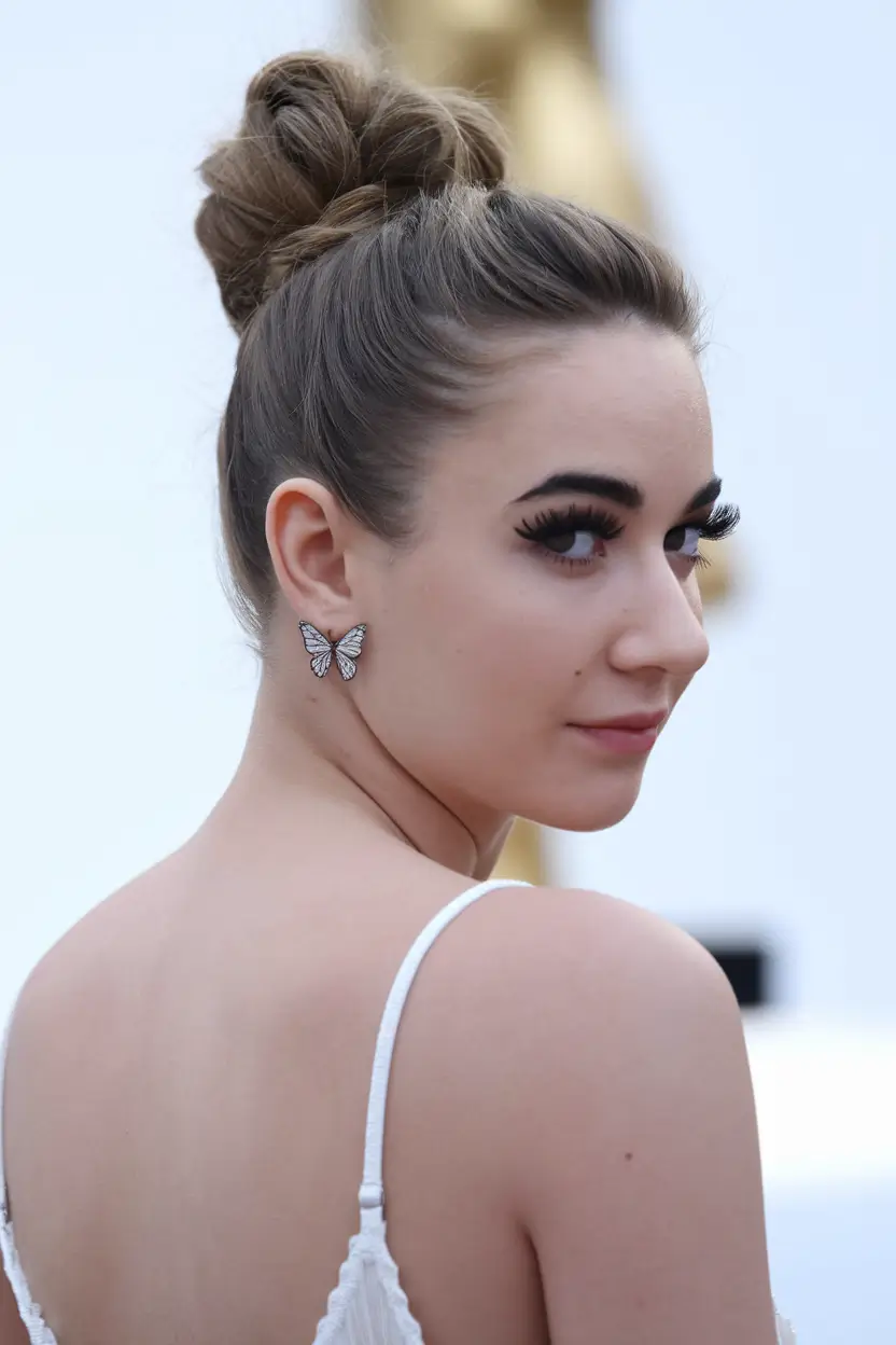 Easy Chic Summer Updo Sleek High Bun