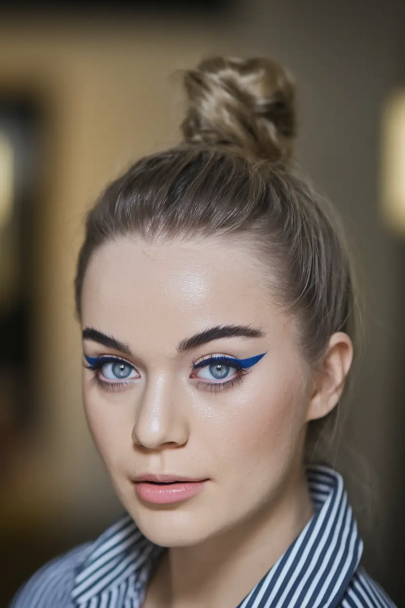 Easy Chic Summer Updo Messy Bun