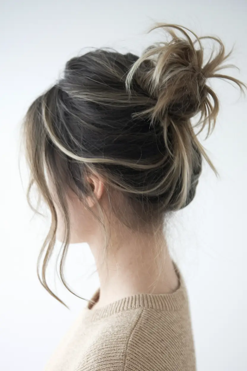 Easy Chic Summer Updo Chic Top Knot