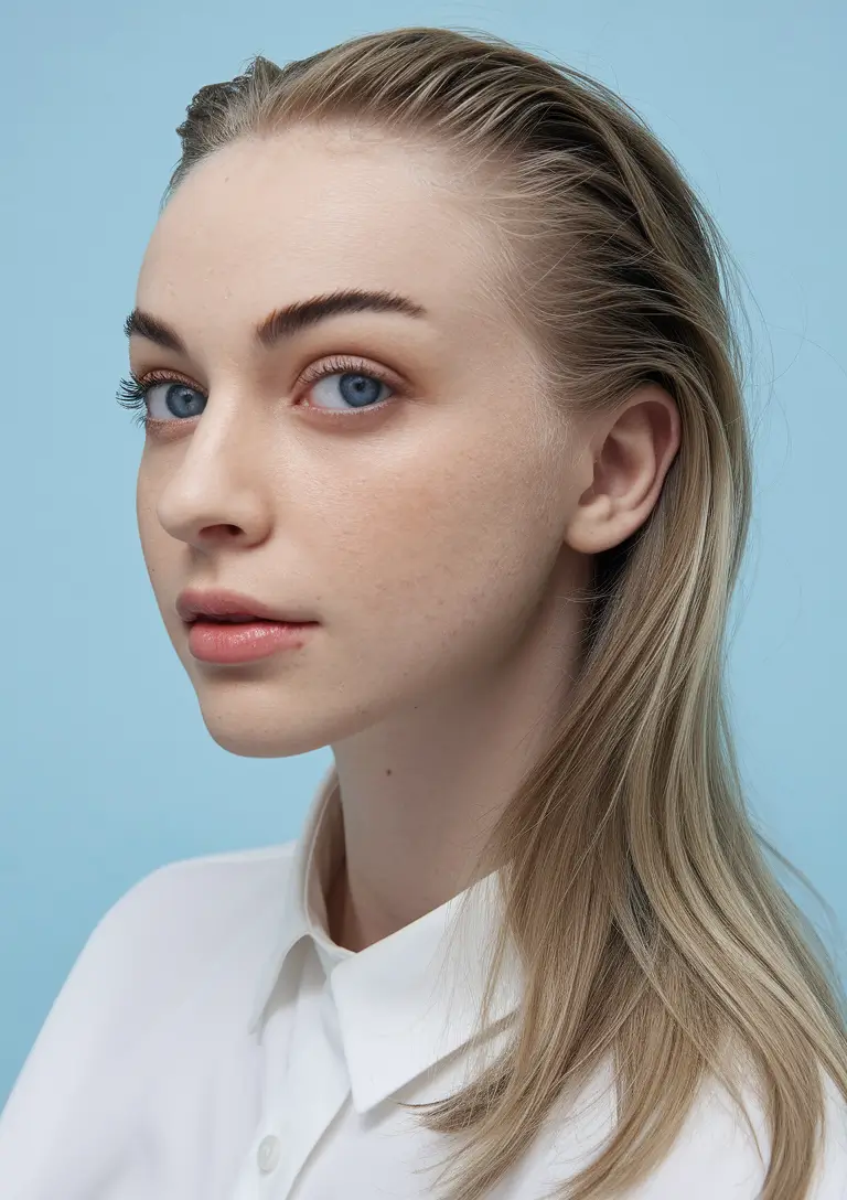 natural hair summer styles Sleek, Wet Look with Natural Shine