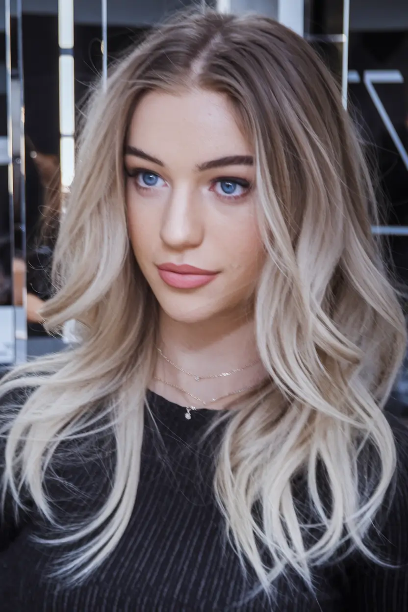 summer hairstyle ideas long layered waves