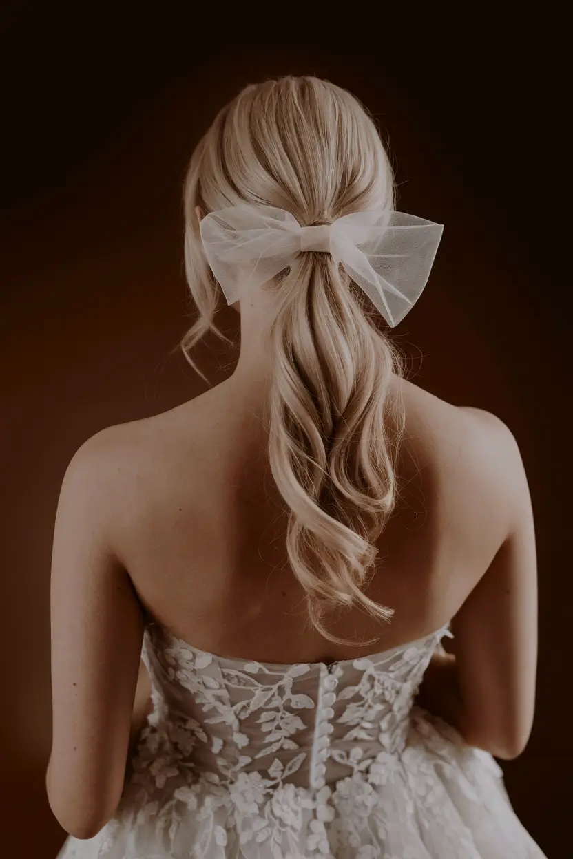 Elegant Wedding Hair Trends - Summer 2025 Sleek Twisted Low Bun with Floral Clip
