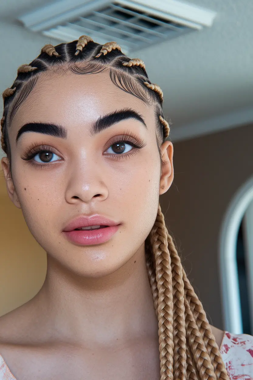 braids summer 2025 Boho Knotless Braids with a Twist