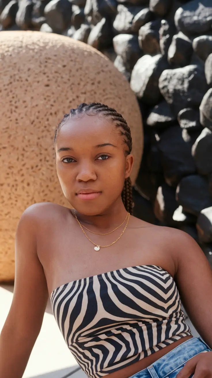 braids summer 2025 Beach-Ready Fulani Braids