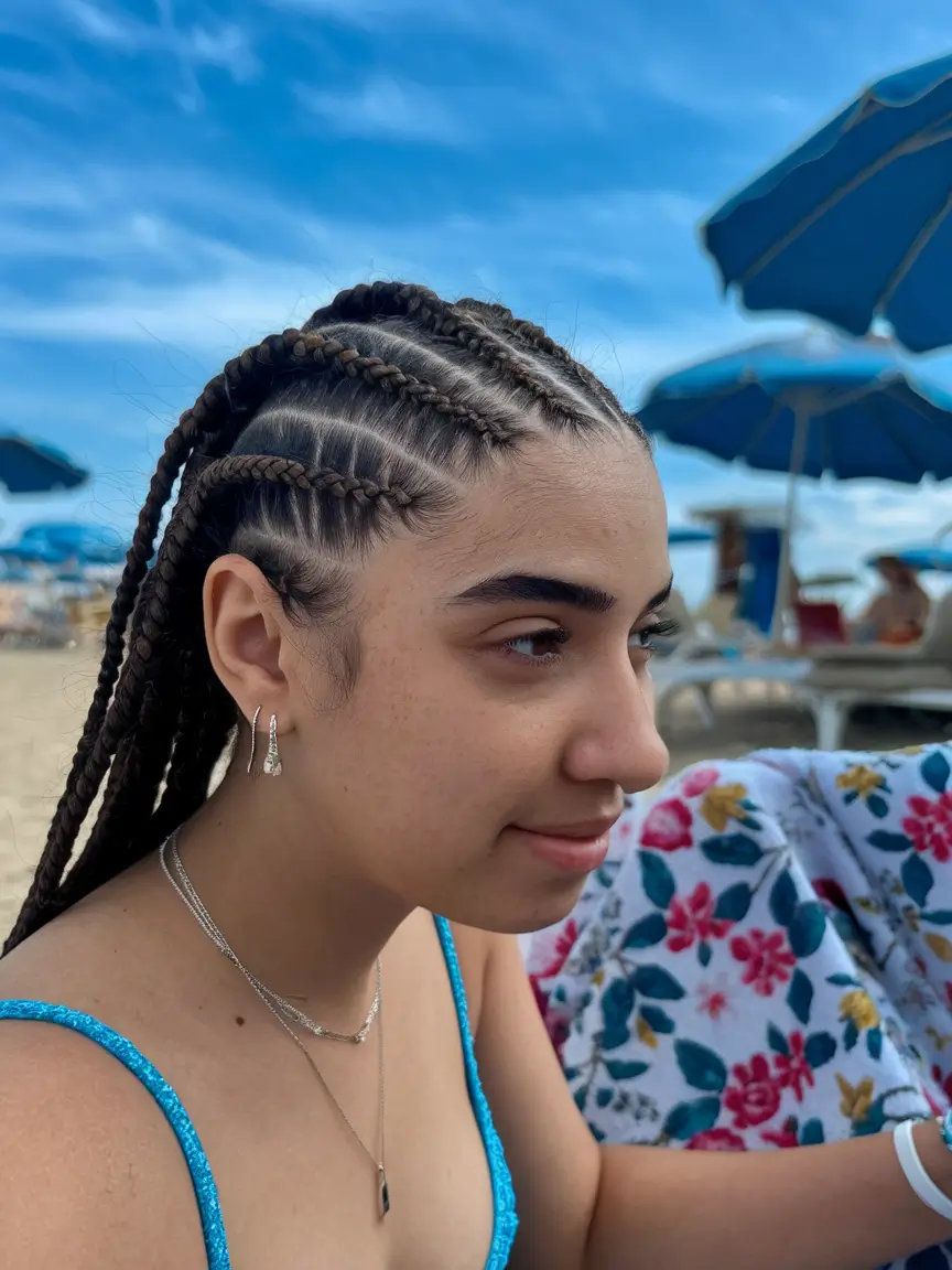 braids summer 2025 Classic French Braids, Elevated