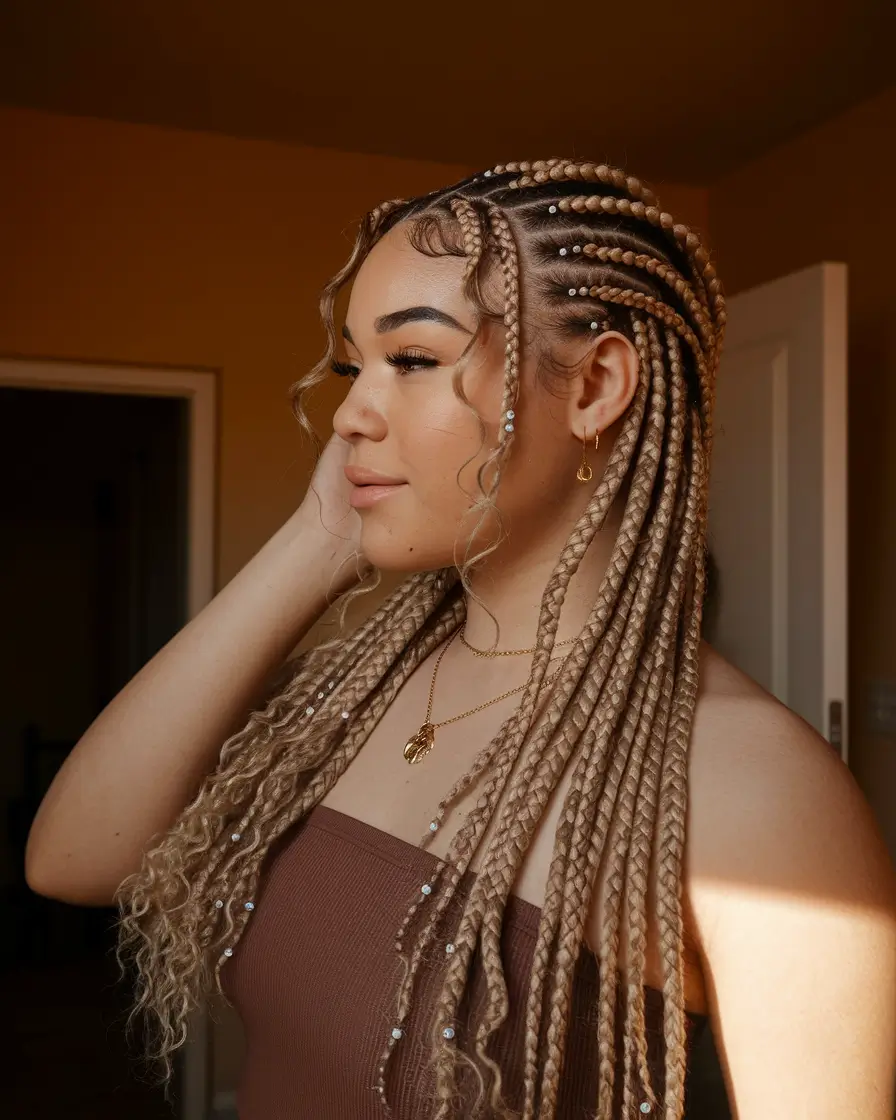 braids summer 2025 Beaded Goddess Braids