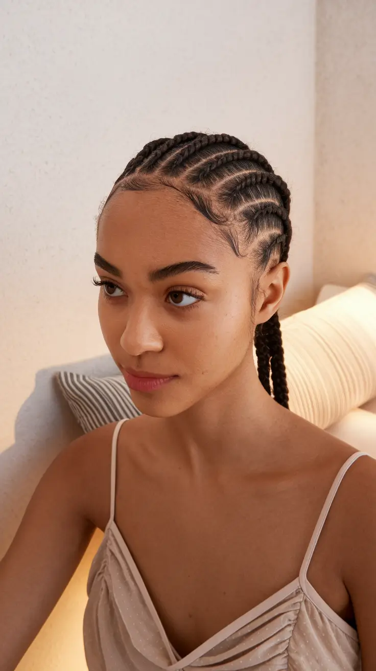 braids summer 2025 Sleek Fulani Braids