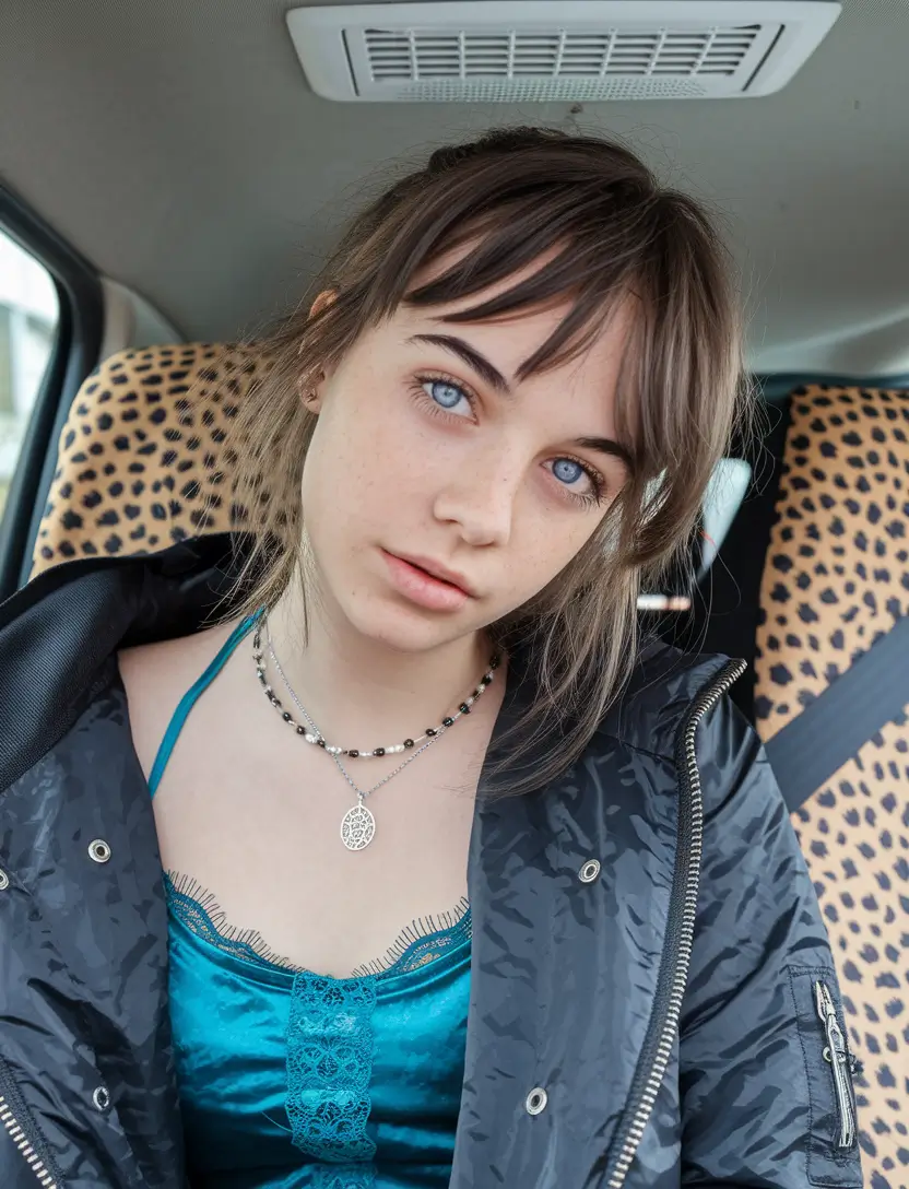 girl haircut summer Choppy Fringe with Messy Coolness