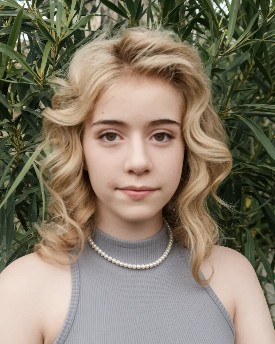 girl haircut summer Retro-Inspired Blonde Curls