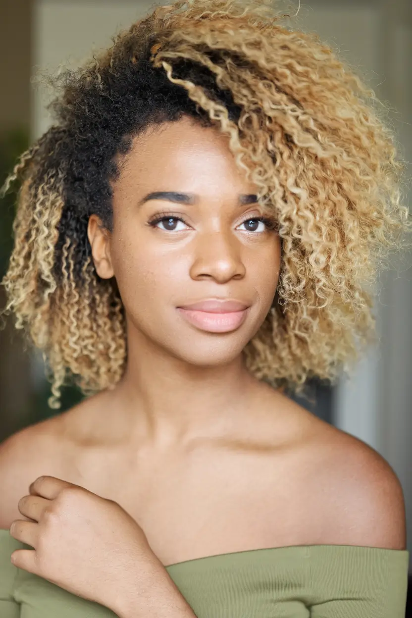 gorgeous black women hairstyles 2025 Playful Curls with a Natural Twist
