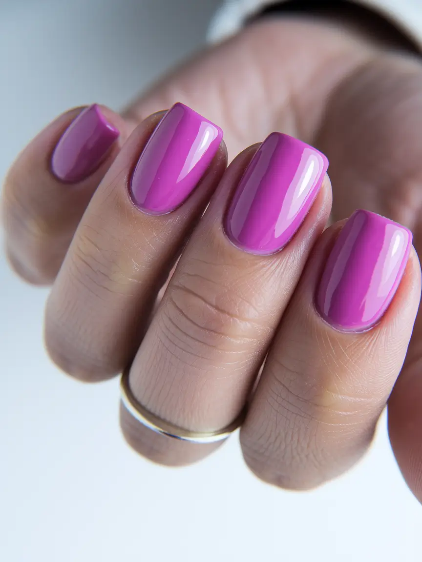 2025 short square june nails ideas