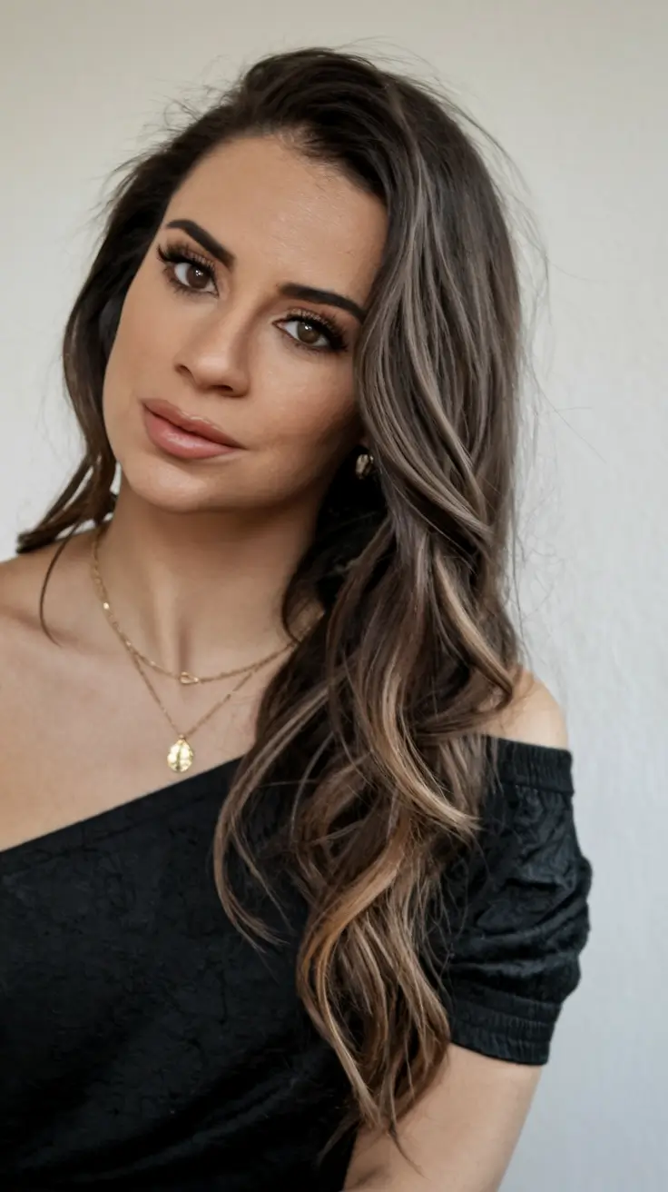 summer hairstyles for long hair 2025+Sleek and Polished Long Straight Hair
