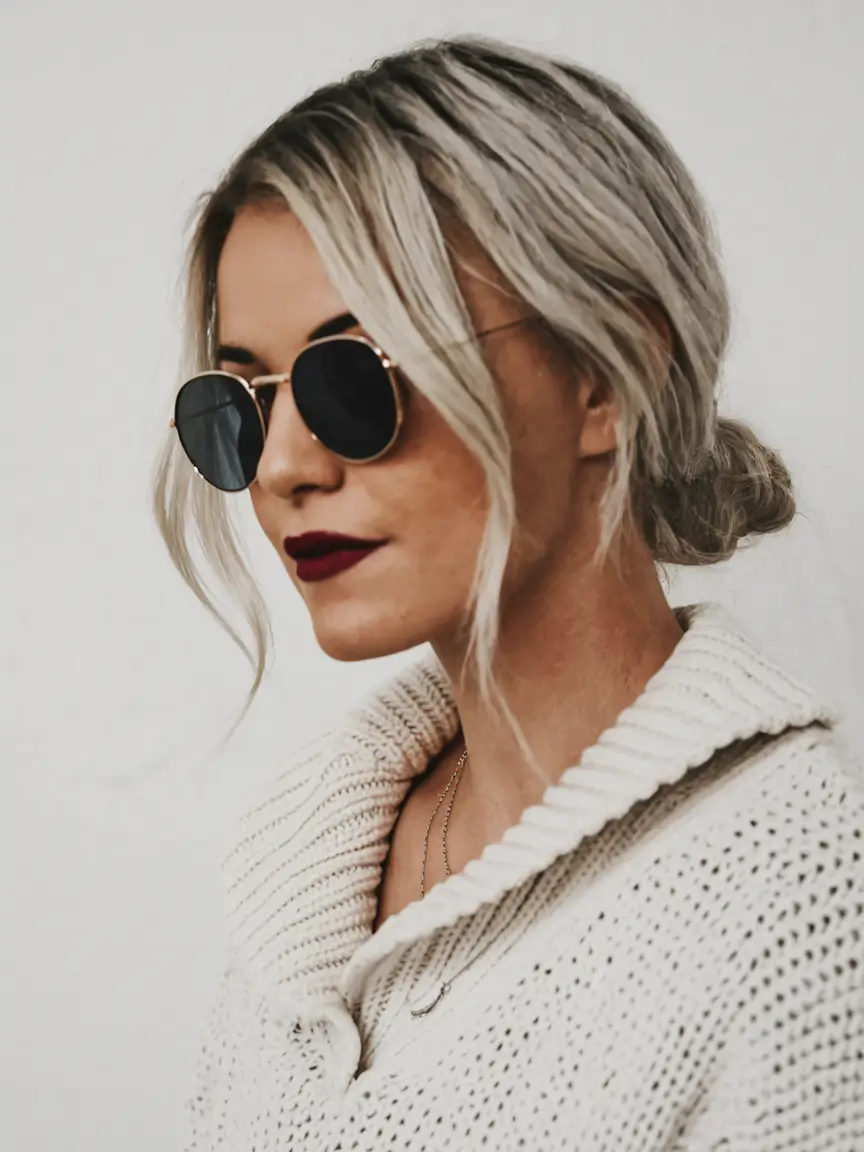 quick and easy summer hairstyles Loose Low Bun with Face-Framing Strands