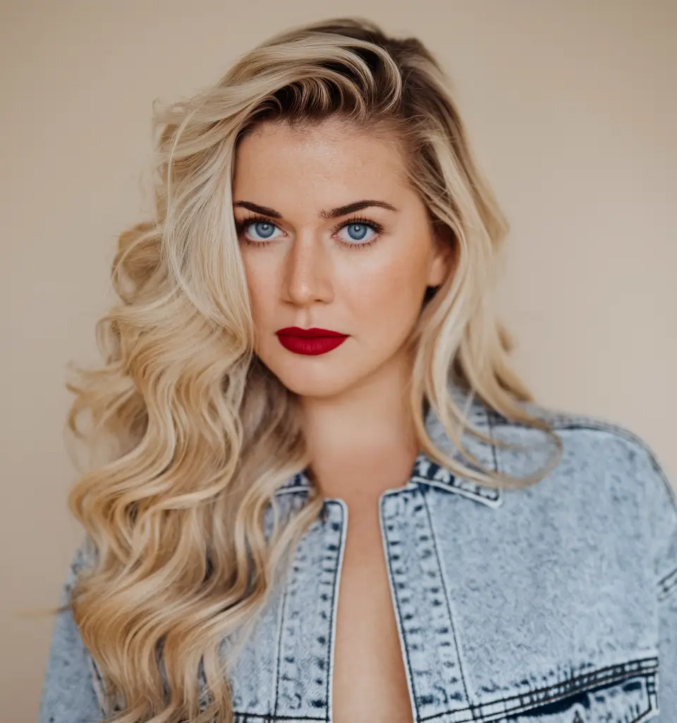 quick easy summer hairstyles for short hair Soft Waves with Side Part