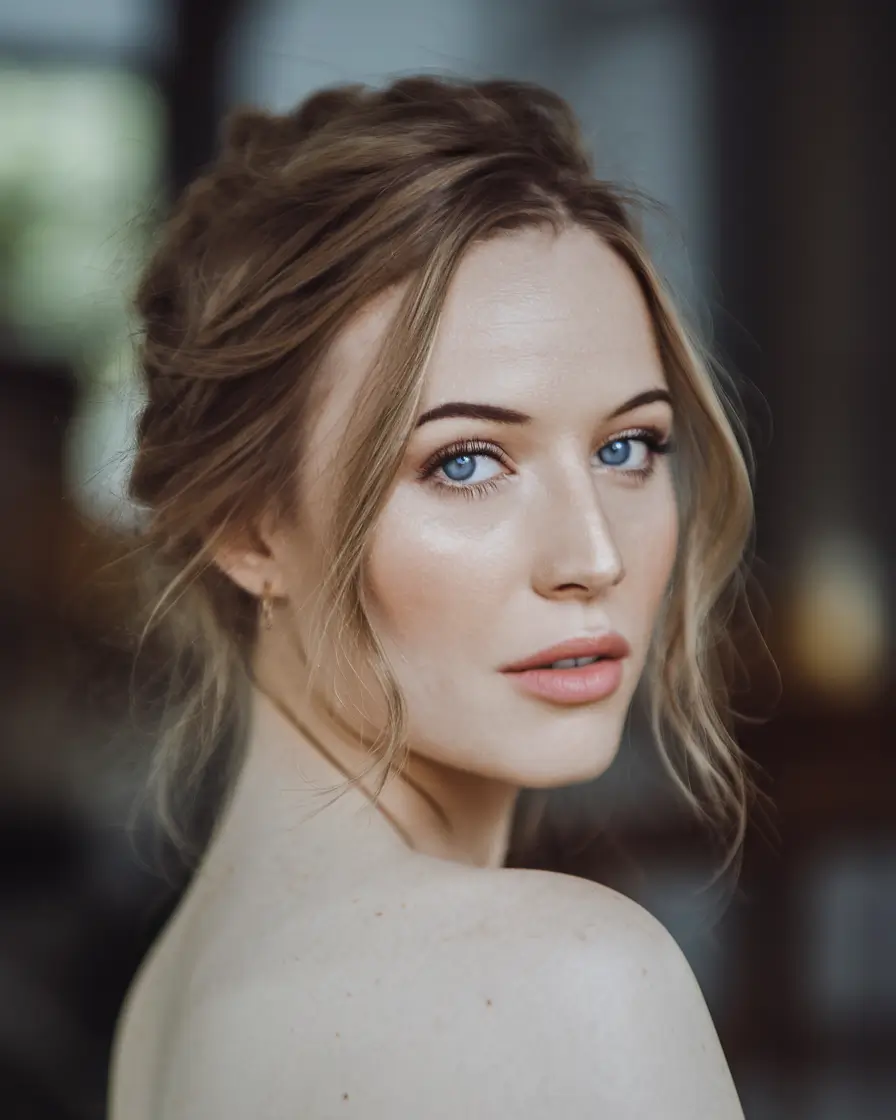 Quick Work Hairstyles Summer - Soft Romantic Updo