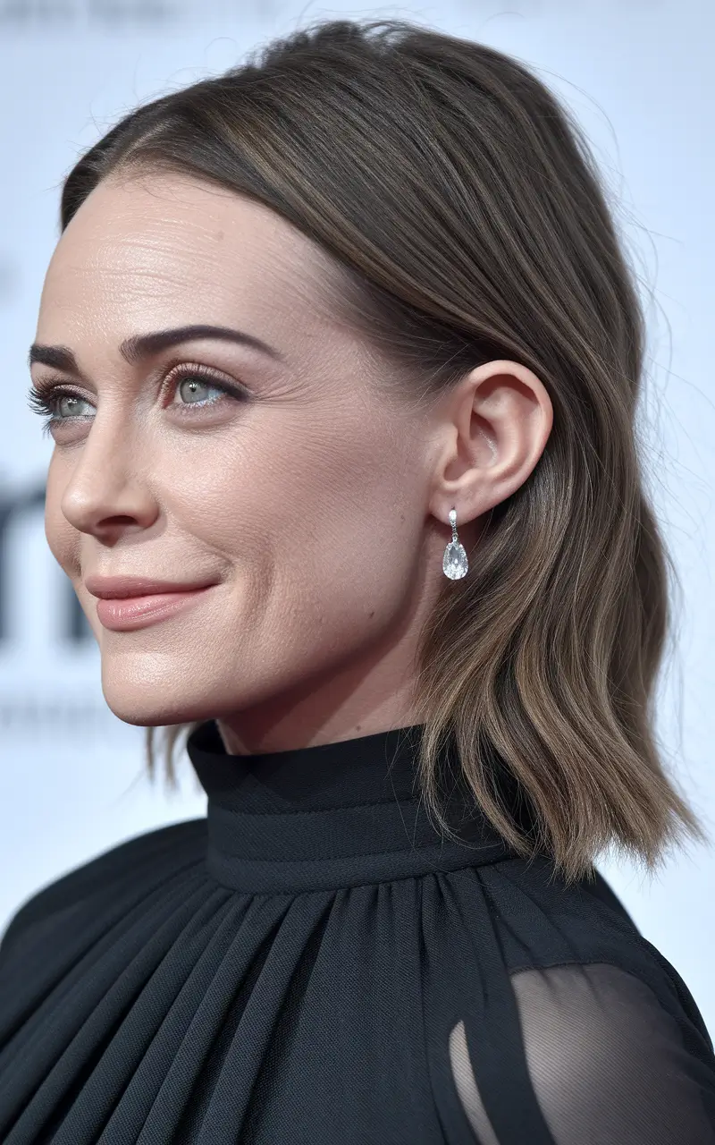 Quick Work Hairstyles Summer - Soft Waves with Side Part