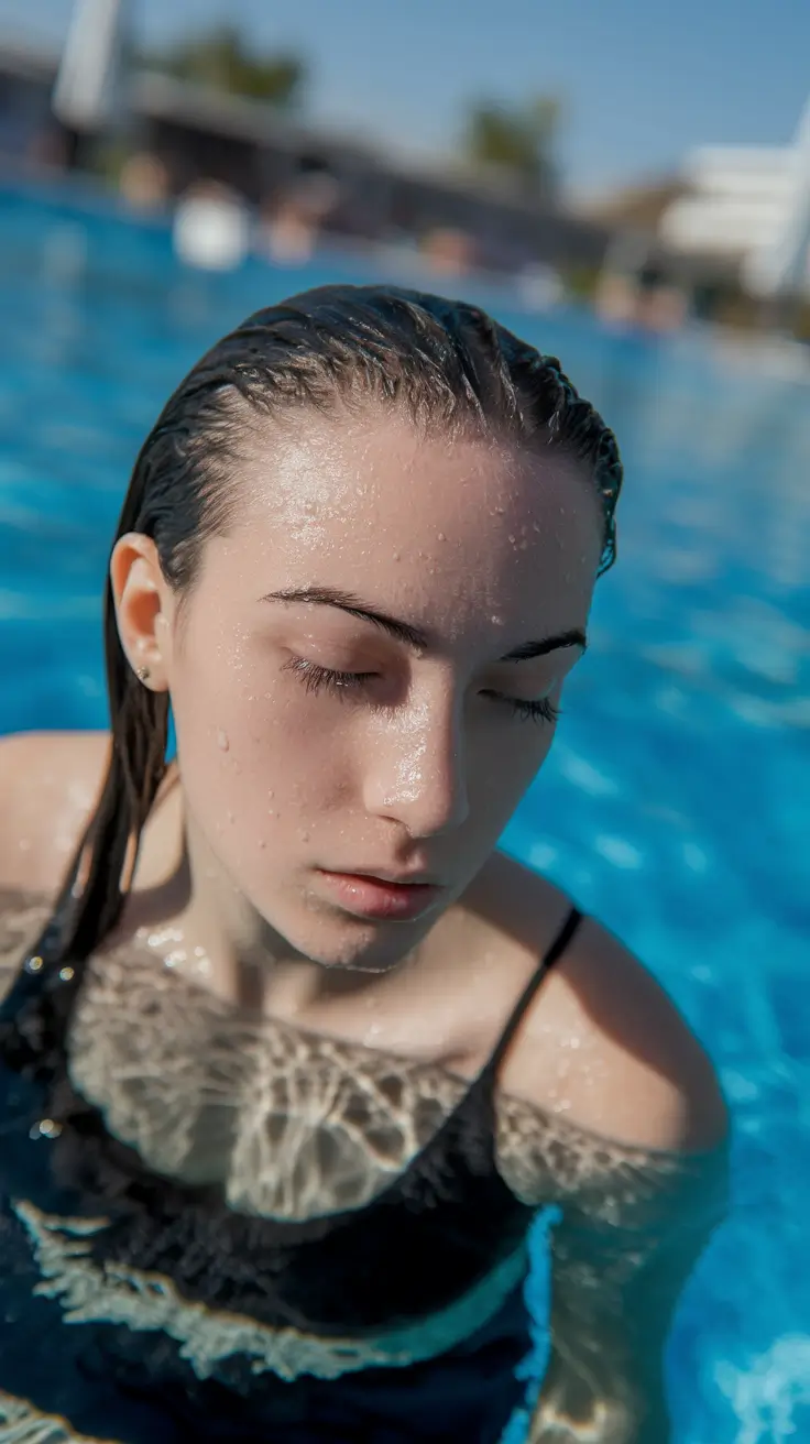 Easy+Chlorine-Slicked and Confident