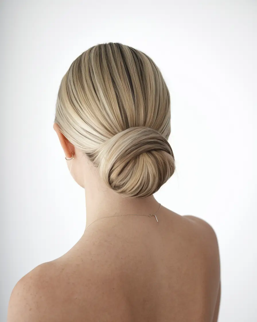 simple bun hairstyles indian wedding