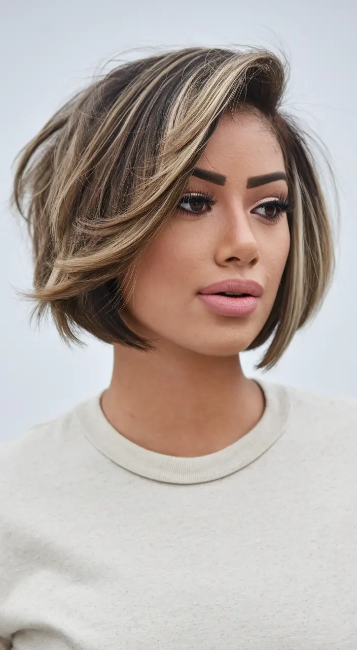 Stylish Bob Hair Summer - Textured Blonde Bob for a Sun-Kissed Vibe