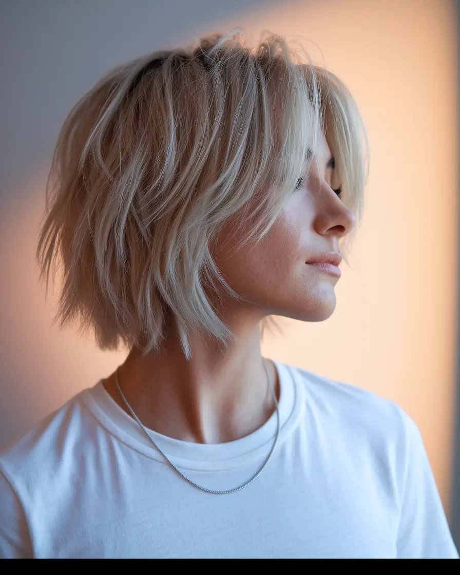 stylish bob haircut medium 2025