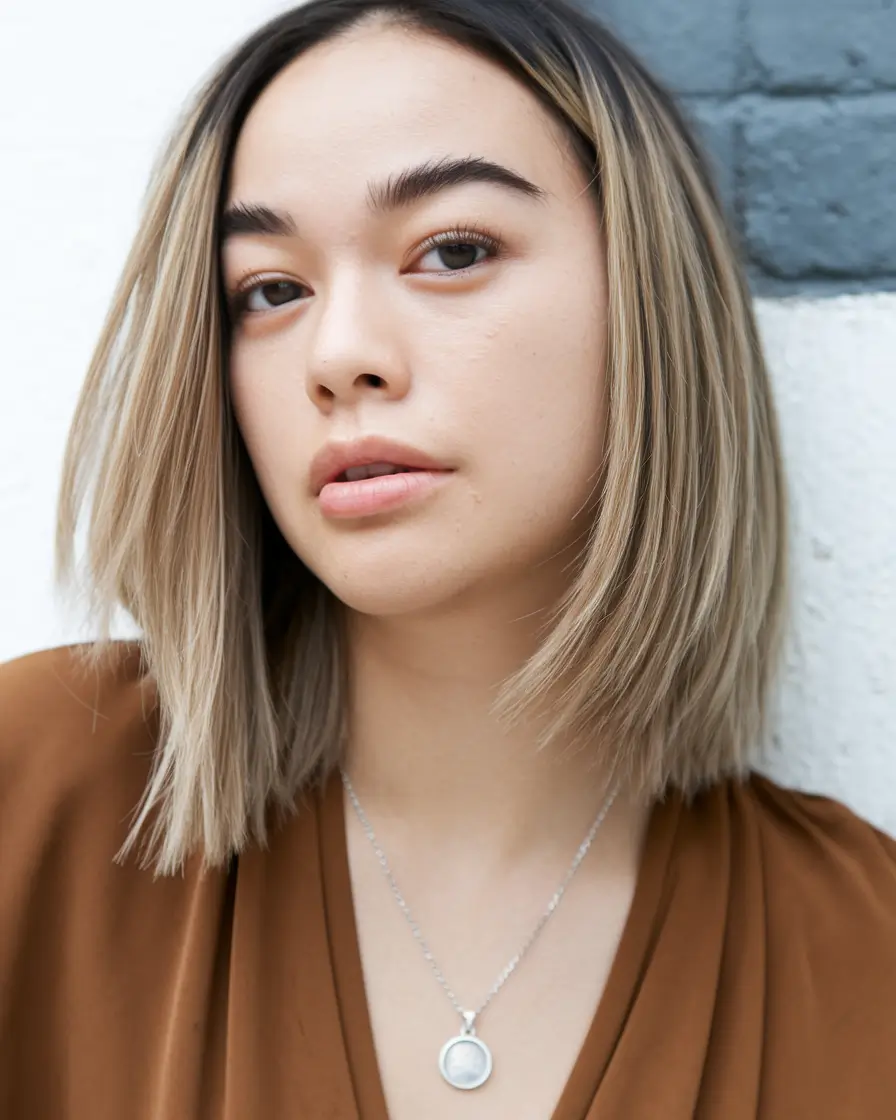 stylish bob haircut medium shoulder length thick hair 2025